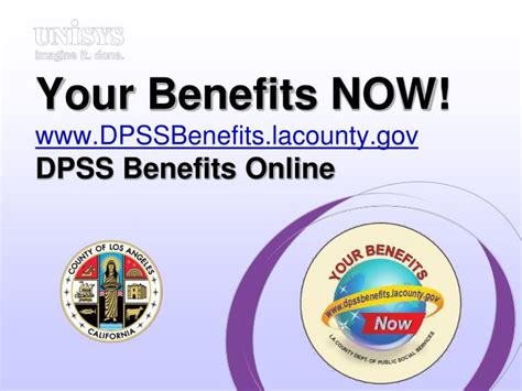 Yourbenefitsnow dpss. Apply for Benefits. We believe in helping YOU take care of yourself and your family. For those struggling with low income, we offer assistance programs for food, cash, housing and health coverage. Apply here and learn more about benefits. 