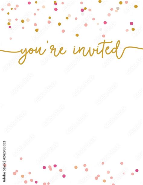 Youre Invited Template