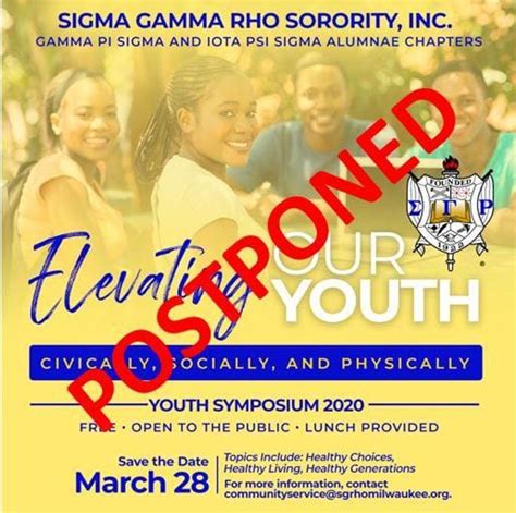 Youth Symposium Gamma Pi Sigma