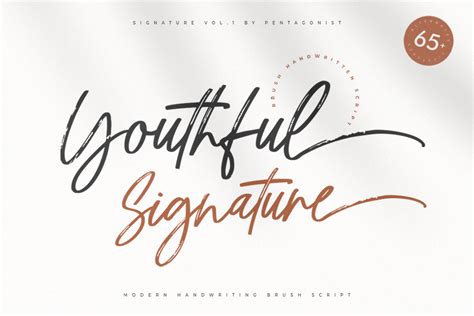 Youthful Signature Script Font Fontsera