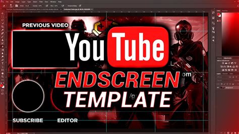 Youtube Endscreen Template