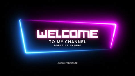 Youtube Intro Template