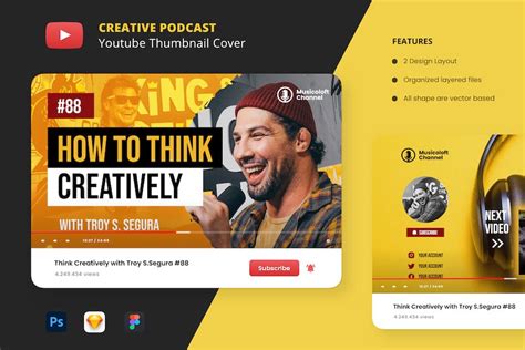 Youtube Thumbnail, Graphic Templates - Envato Elements