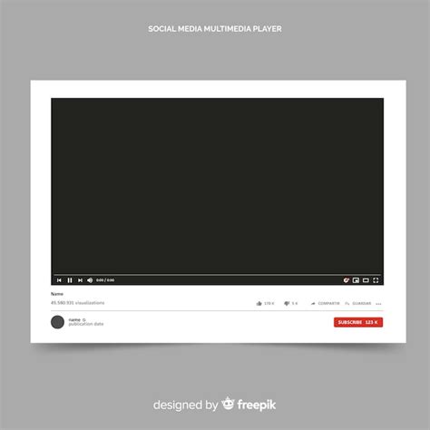 Youtube Video Player Template