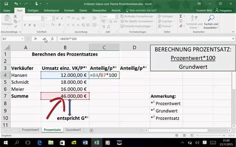 Youtube excel prozentrechnung