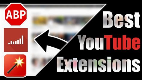 Youtube extensions. Youtube Extension. Powerful but lightweight. Enrich your Youtube & content selection. Make YouTube tidy&smart! Layout Filters Shortcuts Adblocker Playlist Set your YouTube video player, category filter-rules, Layout, tweaks & themes, today & enjoy that for years to come! With our YouTube extension you have 80+ useful, unique features藺 . 