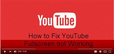Youtube full screen not working firefox.  There are various methods.  De...
