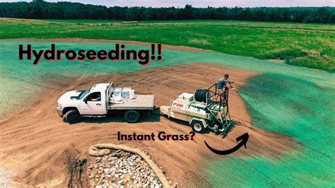 Youtube hydroseeding.  We also provide hydromulch service.  Pick a hydroseeding ...