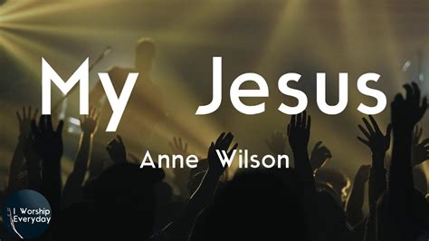 Official Story Behind The Song for “My Jesus” by Anne WilsonStream & Download "My Jesus": https://AnneWilson.lnk.to/MyJesusVD Listen to the full ‘My Jesus’ a.... 
