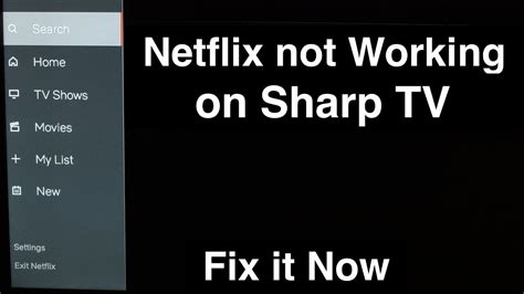 Youtube not working on sharp smart tv. to/44ALlll How to Fix Netflix on Sharp ...