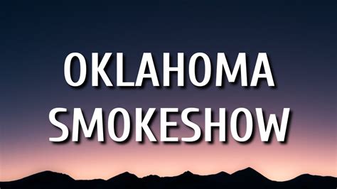 Youtube oklahoma smokeshow. Oklahoma Smokeshow - YouTube Music. New recommendations. 0:00 / 0:00. Provided to YouTube by Warner Records Oklahoma Smokeshow · Zach Bryan Summertime Blues ℗ 2022 Belting Bronco Records under exclusive license to Warner Rec... 