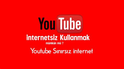 Youtube premium internetsiz mi