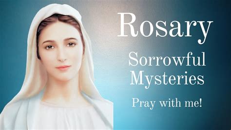 🕯 In this Virtual Rosary of the Sorrowful Mysteries of the Holy Rosary today, we pray the rosary as a community of Journey Deeper Prayer Warriors praying da... . Youtube rosary for tuesday