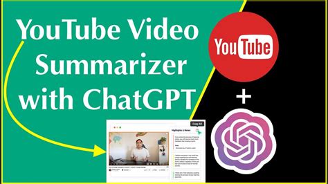 Youtube summarizer. In today’s fast-paced world, information overload is a common challenge that many people face. With the vast amount of content available at our fingertips, it can be overwhelming t... 