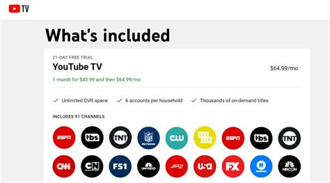 Youtube tv 21 day free trial. With YouTube Premium, enjoy ad-free access, downloads, and background play on YouTube and YouTube Music. 