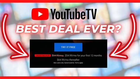 Find out the best YouTube TV deals out there today, including discounts for T-Mobile customers, new subscribers, and free trials. Learn how to save money on …. 