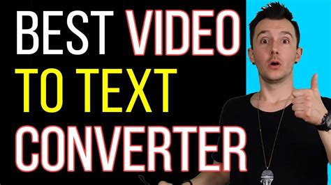 Youtube video to text. Try Go Transcribe. Go Transcribe can help you in transcribing video to text automatically with output in minutes. The text will be in the format of SRT, PDF, Word (.doc), or many other formats. It supports many video formats such as 3G2, 3GP, AVI, … 