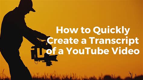  Transcribe your YouTube videos →. 2. Choose the video language. You can choose from a wide range of languages depending on who your target audience is. 3. Export in text, subtitles, or closed captions. Once you’ve uploaded your video, simply wait a few minutes to receive your transcrip t in your inbox. .