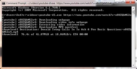 Youtube.dl. Learn how to download online videos from various websites with youtube-dl, a Python program that can handle many formats and features. Find out how to install, run, and customize youtube-dl with examples and options. 