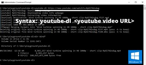 Youtube.dll. 3 Answers. Sorted by: 0. To install youtube_dl in Python on Windows (command from their github): Tested with Python 3.9 on Windows 10. pip install - … 