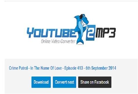 Youtube2mp3 shark. To convert a video, insert the URL into our converter, choose a format and click the convert button. As soon as the conversion is finished you can download the file … 