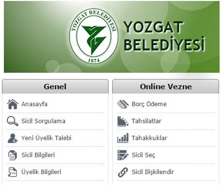 Yozgat belediyesi emlak vergisi ödeme