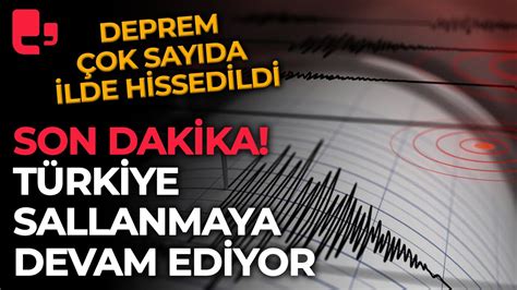 Yozgat deprem son dakika