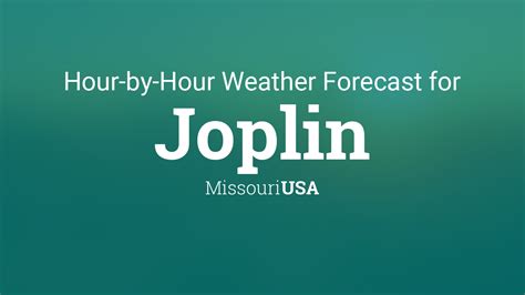 Yr - Joplin - Hourly weather forecast