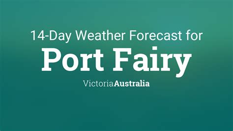 Yr - Port Fairy - Long term forecast