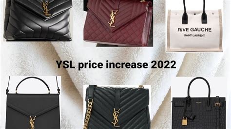 Ysl Price Increase 2022