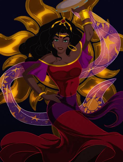 Esmeralda is a feminine given name of Portugu