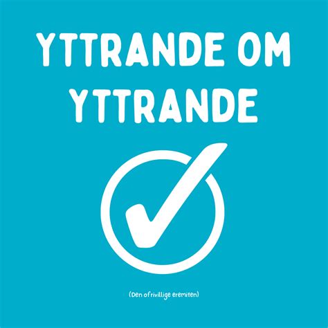 Yttrande