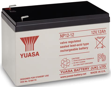 Yuasa Loodaccu 12V 12Ah - NP12-12 Gratis Verzending