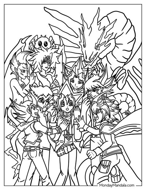 Yugioh Coloring Book