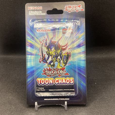 Yugioh Toon Chaos 1st Edition Sealed Blister Pack New Limited