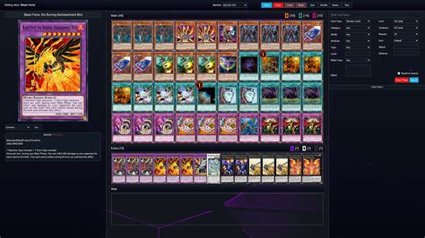 Yugioh cards deck builder. The literal and graphical information presented on this site about Yu-Gi-Oh!, including card images, the attribute, level/rank and type symbols, and card text, is copyright 4K Media Inc, a subsidiary of Konami Digital Entertainment, Inc. 