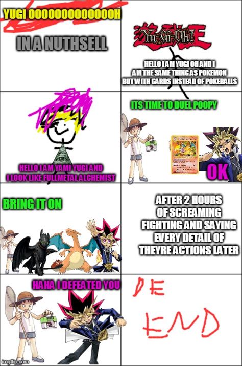 Yugioh in a nutshell Imgflip