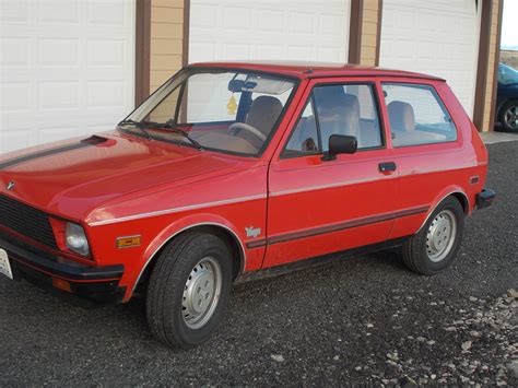 Yugo for sale. description of 1986 other makes yugo 45 gv gv: for sale is 1986 yugo gv in pristine condition. with only 19119 original miles on car . car is in awesome shape inside and out . it hes been repaired from bumper to bumper 1. engine : spark plugs . timing belt and tensioner . new drive belts . oil service 2. cooling system: new radiator hoses ... 
