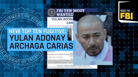 The United States Government is offering a reward of up to $5,000,000 for information leading to the arrest and/or conviction of Yulan Adonay Archaga Carias. Show more. Remarks: Archaga Carias is believed to only speak Spanish. Caution: Yulan Adonay Archaga Carias is charged federally in the Southern District of New York with …. 