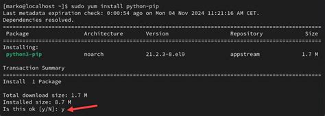 Yum install pip.  It’s usually a Linux VPS.  Root access to your CentOS system.  ...