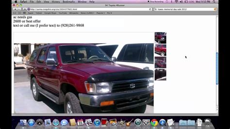 craigslist Cars & Trucks - By Owner for sale in Prescott, AZ. see also. SUVs for sale ... 2012 doge ram 1500 4x4 quad cab 5.7 hemi eng and 6 speed auto trans. $10,500. mayer 2003 Chevy tracker 2 WD. $8,500. Prescott 1933 …. 