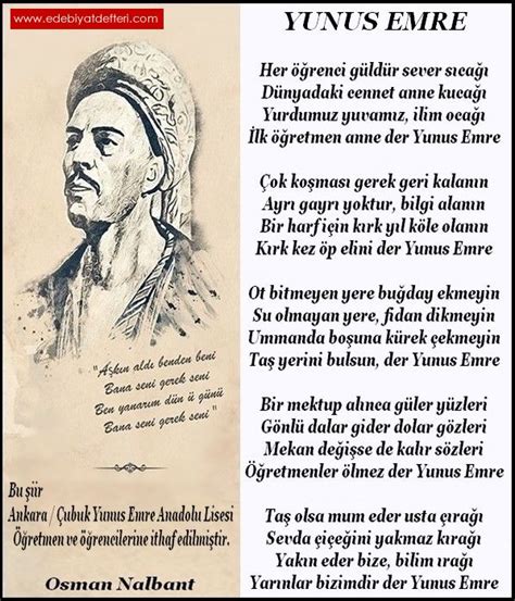 Yunus emre.. şiiri hasanbelek.