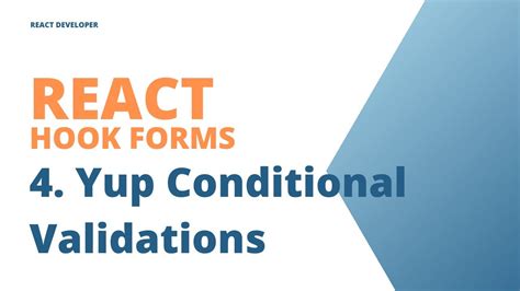 Yup conditional validation based on variable.  How should I write the va...