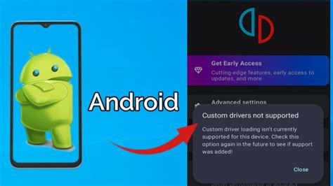 Yuzu custom driver not supported.  Fix the issue custom drivers not supported e...