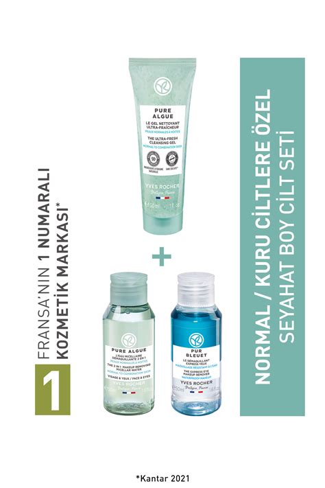 Yves Rocher Normal / Kuru Ciltlere Özel Seyahat Boy Cilt Fiyatı.