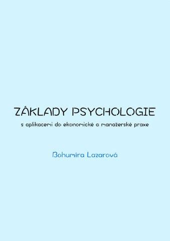 Základy psychologie by EDUPRESS s.r.o. - Issuu