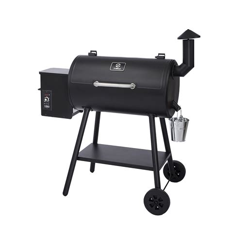 Z grill smoker. Z GRILLS 2021 Upgrade 700E Pellet Grill & Smoker ( Grill Cover Included) Fueled by all-natural hardwood pellets, the 700E pellet grill infuses incredible wood-fired flavor into your food. The wide temperature range (160°F to 450°F) and dial-in digital control with LED readout makes it easy to adjust cooking from low and slow to fiery and fast. 
