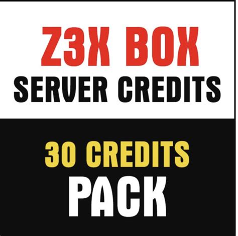 Z3x box kredi