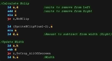 Z80 division routine.  Start the first line of code with <nowiki>, and...