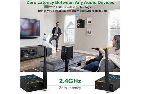 ZAICOLER Wireless Sound Transmitter High-Fidelity 24bit/192KHz - balustradellc